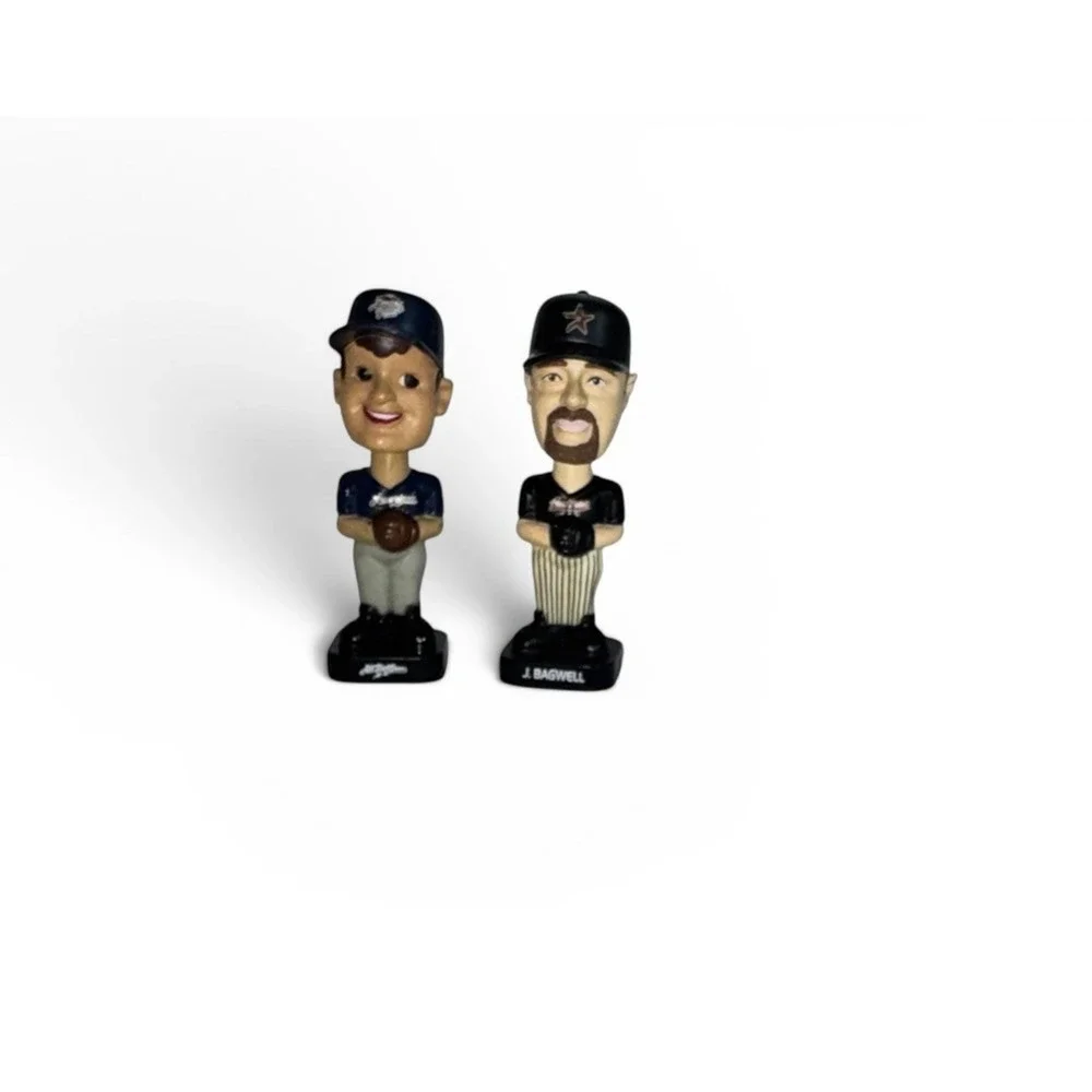 Post Cereal Jeff Bagwell Fotoball Mini Bobblehead Lot Astros AL all-Star MLB